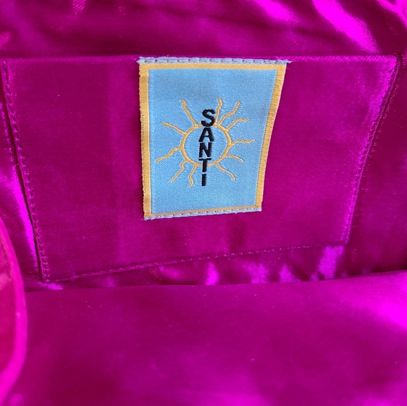 Pink Beaded Santi beaded handbag/clutch - Picture 5 of 12